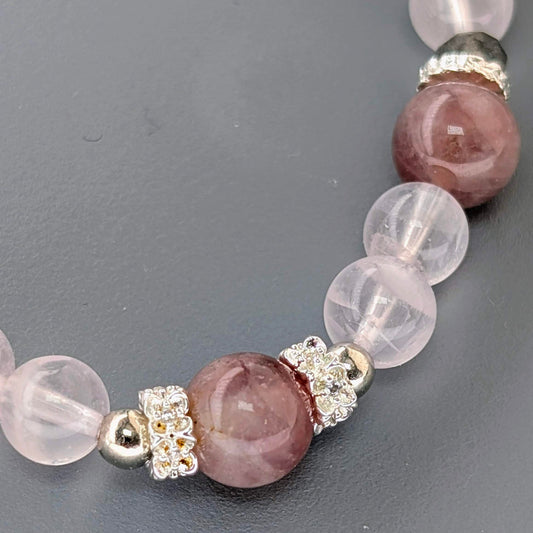 Twilight Blossom | Ethereal Multi-Stone Transformation Bracelet