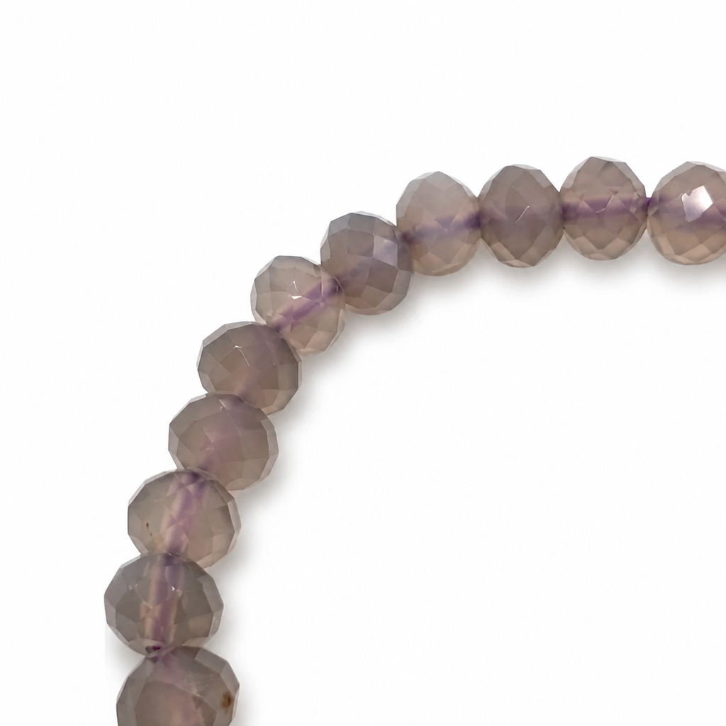 Rare purple chalcedony from Aura Lune Pure Crystal Series
