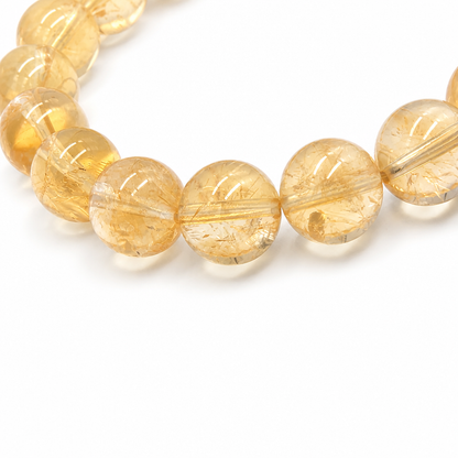 Natural citrine bracelet from Aura Lune Pure Crystal Series