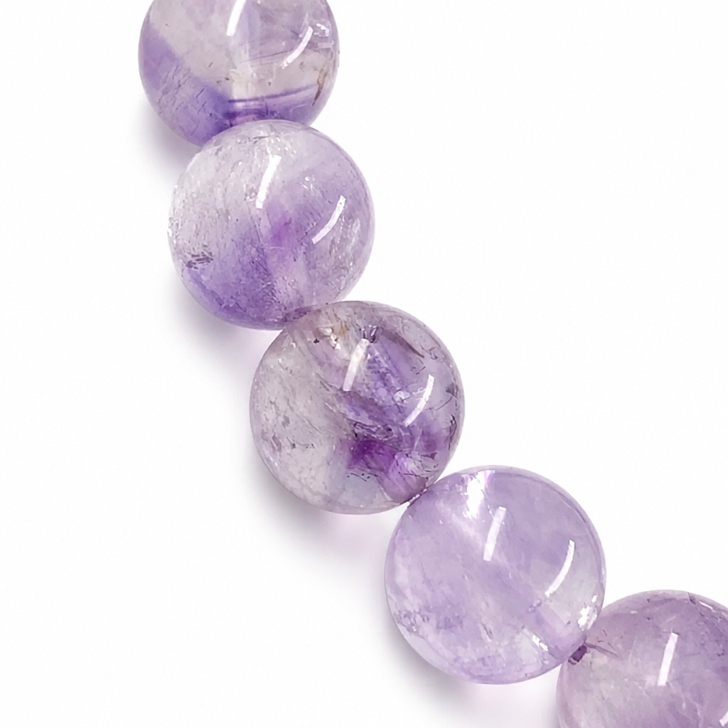 Large 11mm Super Seven Melody Stone bracelet size A statement piece